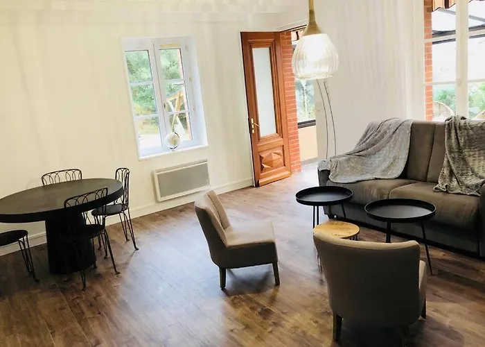 펜션 La Vallee Entre Dunes Et Mer, Un Veritable Havre De Paix 바르네빌카테레